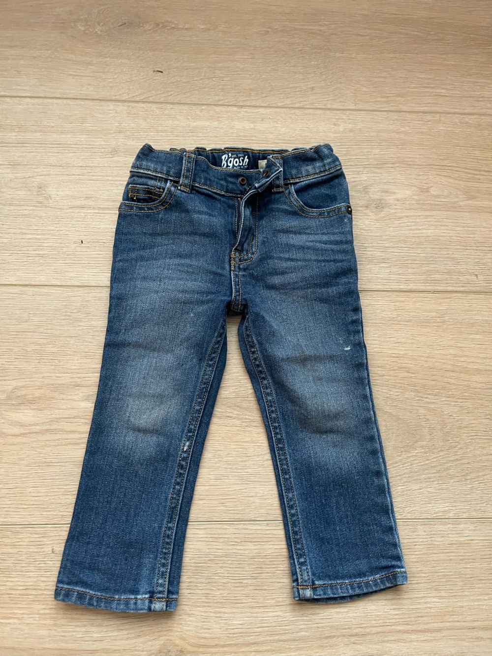 OshKosh B'gosh Boys Blue Faded Denim Jeans